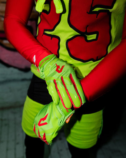 Ninja Turtles: Raphael Football Gloves – VPS5 by Phenom Elite Phenom Elite Brand