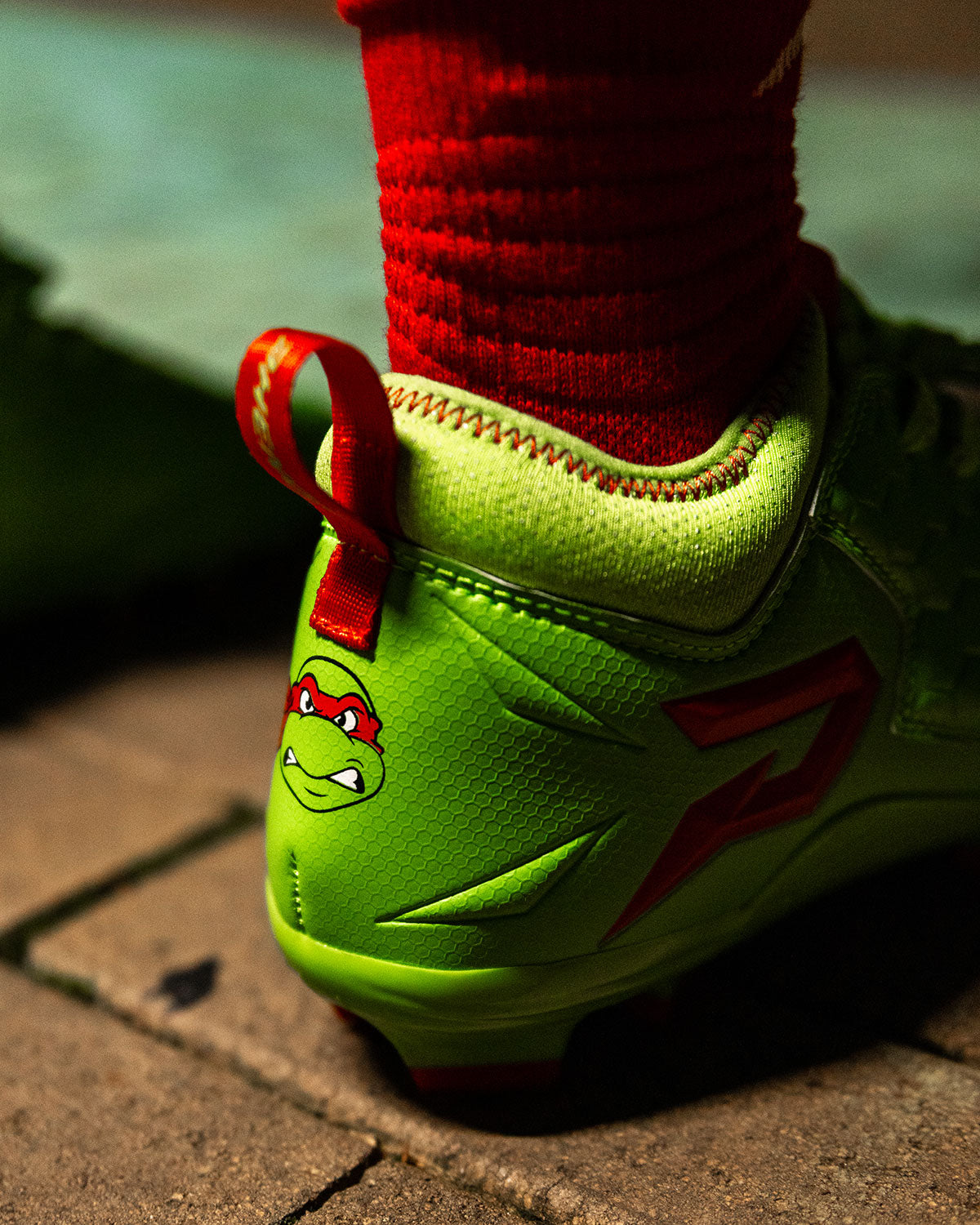Ninja Turtles: Raphael Football Cleats – Quantum Speed 2.0 by Phenom Elite Phenom Elite Brand