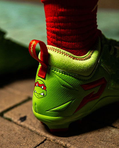 Ninja Turtles: Raphael Football Cleats – Quantum Speed 2.0 by Phenom Elite Phenom Elite Brand