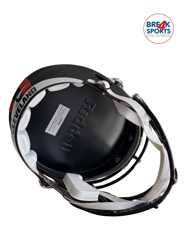 Cleveland Browns Full Size Speed Replica Football Helmet 2025 Alternate On-Field - NFL Break4Sports & Collectibles, LLC
