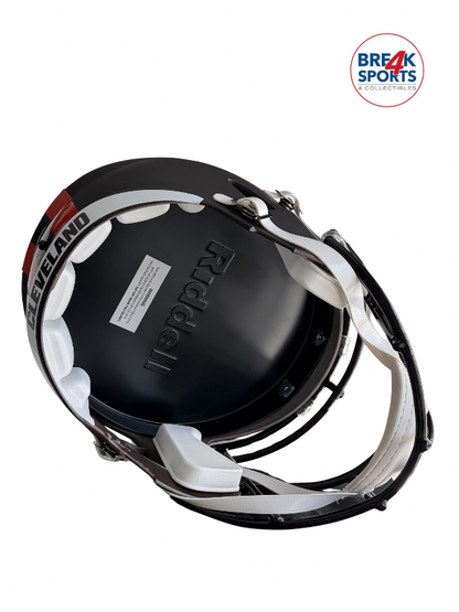Cleveland Browns Full Size Speed Replica Football Helmet 2025 Alternate On-Field - NFL Break4Sports & Collectibles, LLC