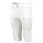 Alleson Youth Integrated Football Pants (Pads Sewn In) White - MCI SPORTS