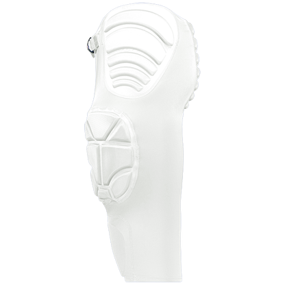 Alleson Youth Integrated Football Pants (Pads Sewn In) White - MCI SPORTS