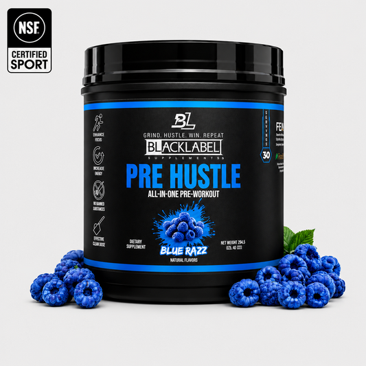 PRE HUSTLE V3 BLACKLABEL Supplements