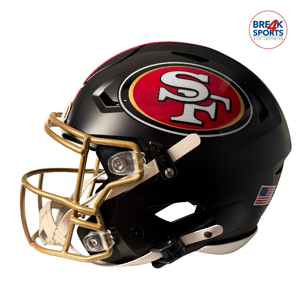 San Francisco 49ers Full Size Authentic SpeedFlex Football Helmet 2025 Rivalries - NFL Break4Sports & Collectibles, LLC
