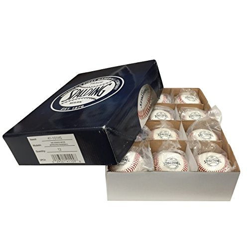 Spalding 500 NFHS Stamped Leather Baseballs (1 Dozen) - MCI SPORTS