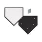 Home Plate with Spikes for Baseball/Softball - MCI SPORTS