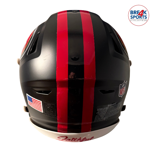 San Francisco 49ers Full Size Authentic SpeedFlex Football Helmet 2025 Rivalries - NFL Break4Sports & Collectibles, LLC