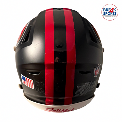 San Francisco 49ers Full Size Authentic SpeedFlex Football Helmet 2025 Rivalries - NFL Break4Sports & Collectibles, LLC