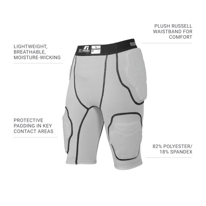Russell Athletic Men's 5-Pocket Integrated Girdle - MCI SPORTS