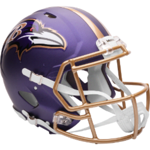 Baltimore Ravens Full Size Authentic Speed Football Helmet 2026 Purple Rising - NFL Break4Sports & Collectibles, LLC