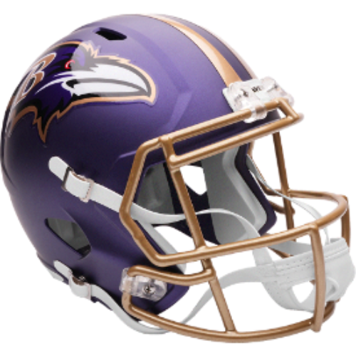 Baltimore Ravens Full Size Speed Replica Football Helmet 2026 Purple Rising- NFL Break4Sports & Collectibles, LLC