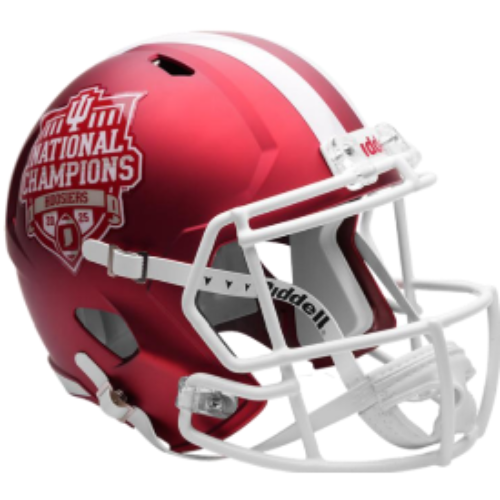 Indiana Hoosiers 2025 CFP National Champions Full Size SpeedFlex Football Helmet NCAA Break4Sports & Collectibles, LLC