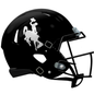 Wyoming Cowboys NCAA Mini Speed Football Helmet Black - NCAA Break4Sports & Collectibles, LLC