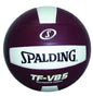 Spalding TF-VB5 Leather Volleyball Maroon/White - MCI SPORTS