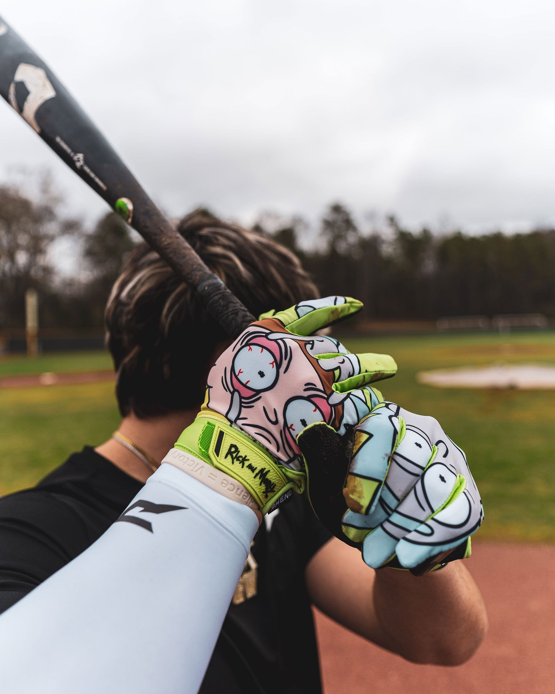 Rick and Morty Batting Gloves - Quantum Orbit by Phenom Elite Phenom Elite Brand