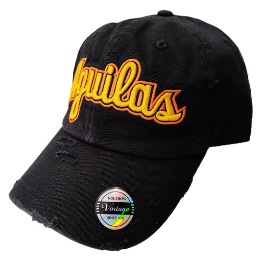 Aguilas Cibaeñas Embroidered Vintage Hat (Aguilas) Peligro Sports