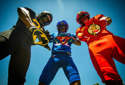 Superman Football Gloves - VPS1 by Phenom Elite Phenom Elite Brand