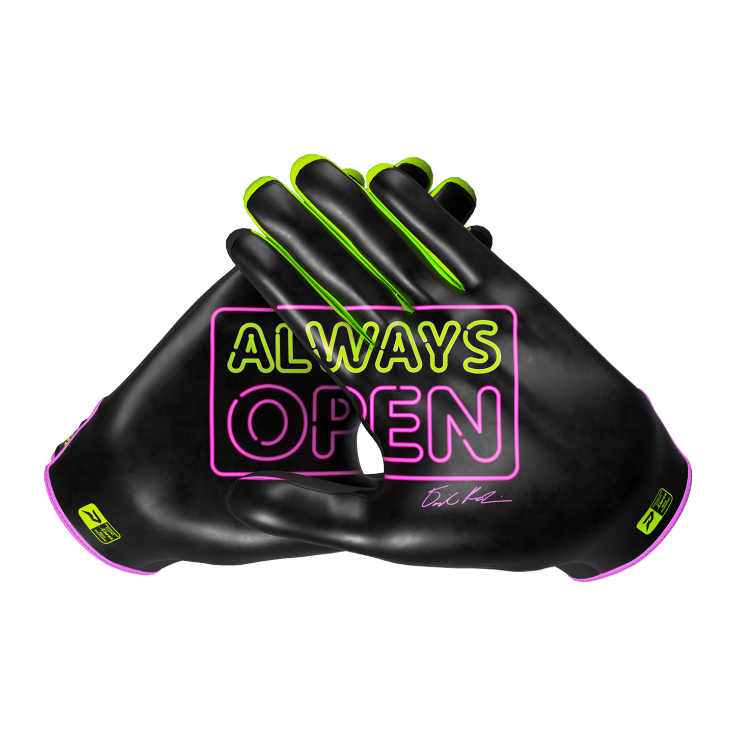 Always Open Football Gloves - VPS5 by Phenom Elite Phenom Elite Brand