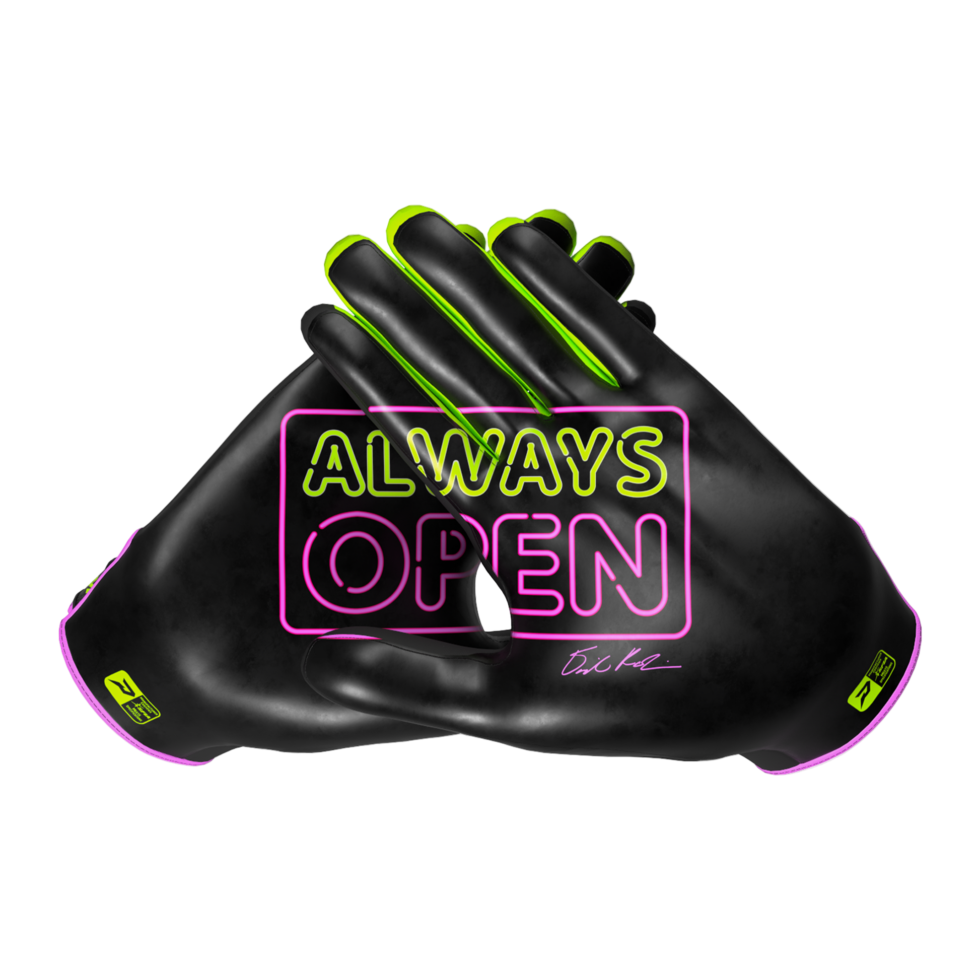 Always Open Football Gloves - VPS5 by Phenom Elite Phenom Elite Brand