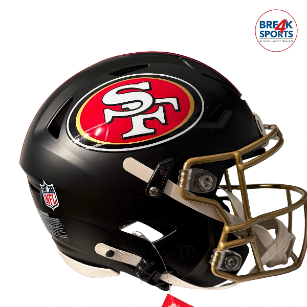 San Francisco 49ers Full Size Authentic SpeedFlex Football Helmet 2025 Rivalries - NFL Break4Sports & Collectibles, LLC