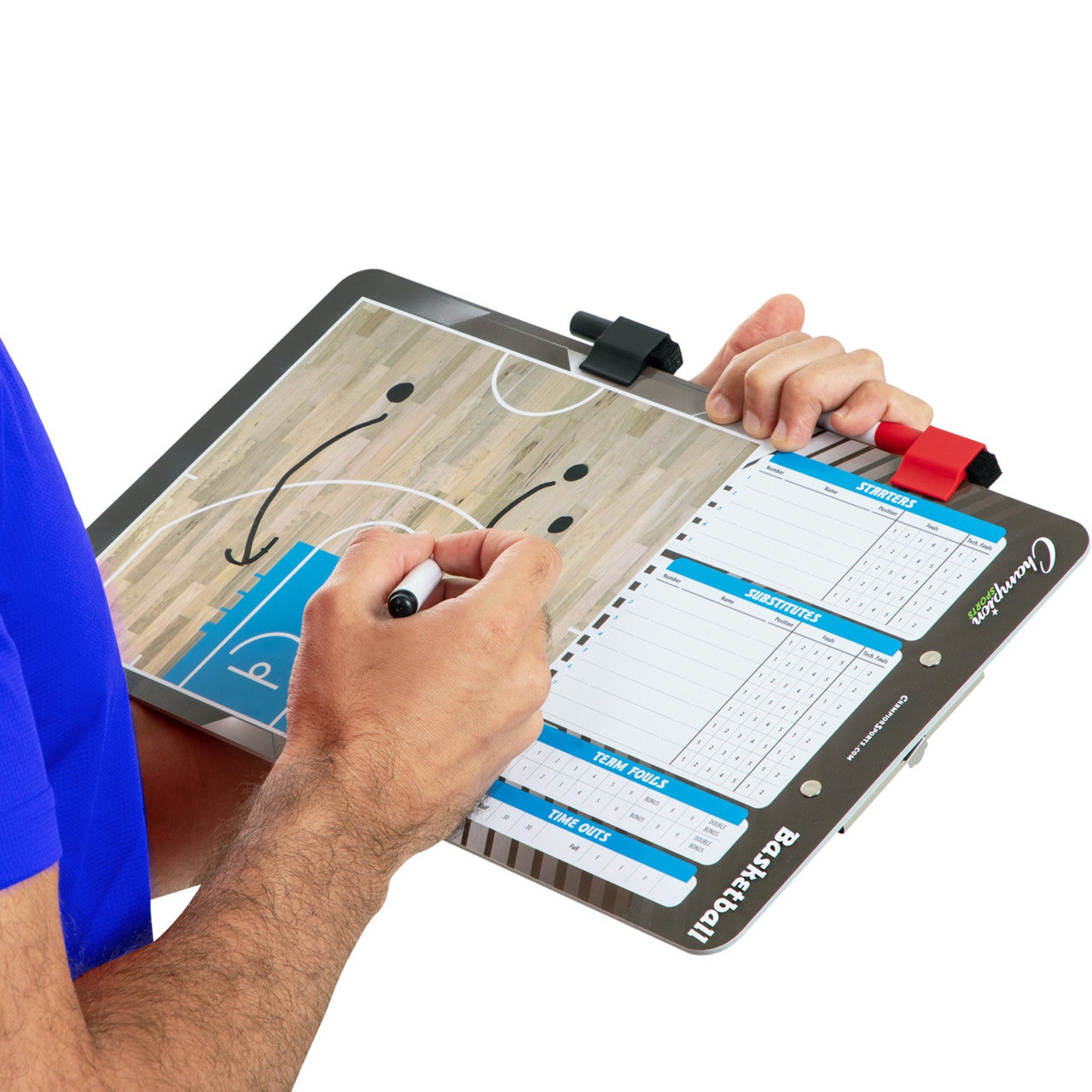 Basketball Coach's Board Dry Erase Draw Plays - MCI SPORTS