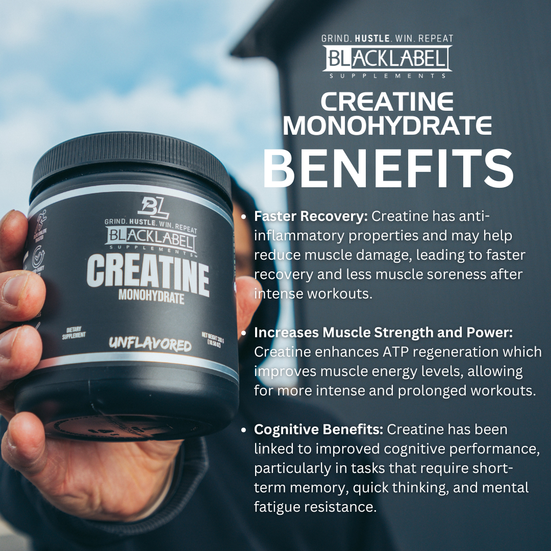 CREATINE MONOHYDRATE BLACKLABEL Supplements