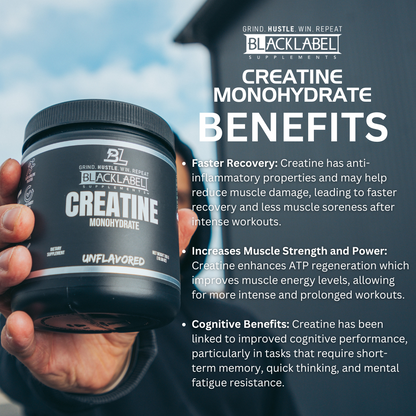 CREATINE MONOHYDRATE BLACKLABEL Supplements