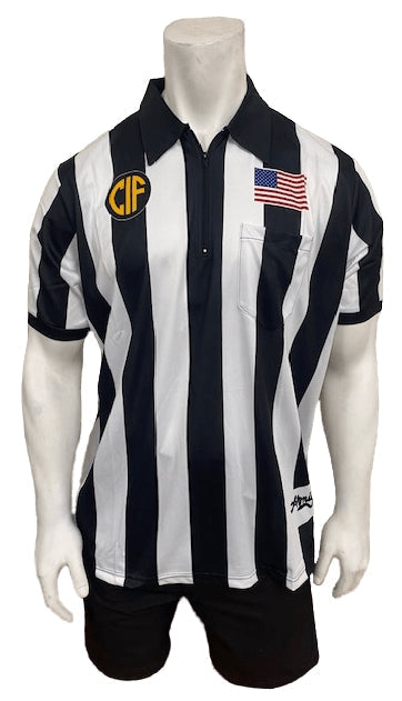 Honig's California Interscholastic Federation [CIF] 2.25" Striped Short Sleeve Football/Lacrosse Shirt Honig's