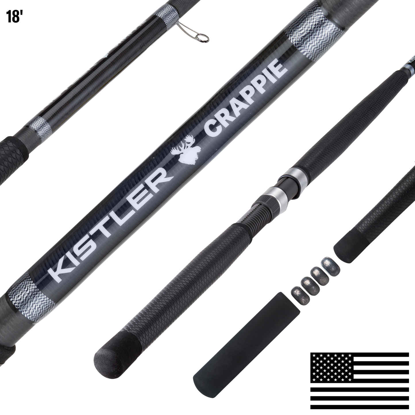 Big Game Crappie Pole KISTLER Fishing