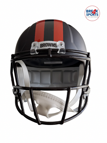 Cleveland Browns Full Size Speed Replica Football Helmet 2025 Alternate On-Field - NFL Break4Sports & Collectibles, LLC