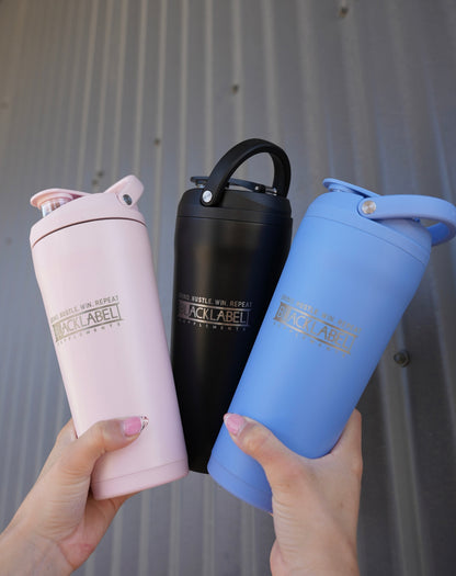 HYDROJUG 24 OZ. INSULATED SHAKER BLACKLABEL Supplements