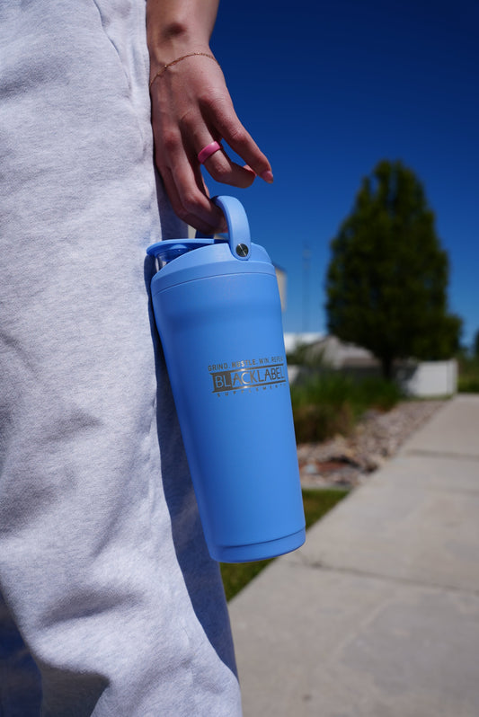 HYDROJUG 24 OZ. INSULATED SHAKER BLACKLABEL Supplements