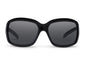 Serena Gloss Black Skeleton Optics