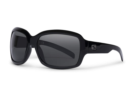 Serena Gloss Black Skeleton Optics