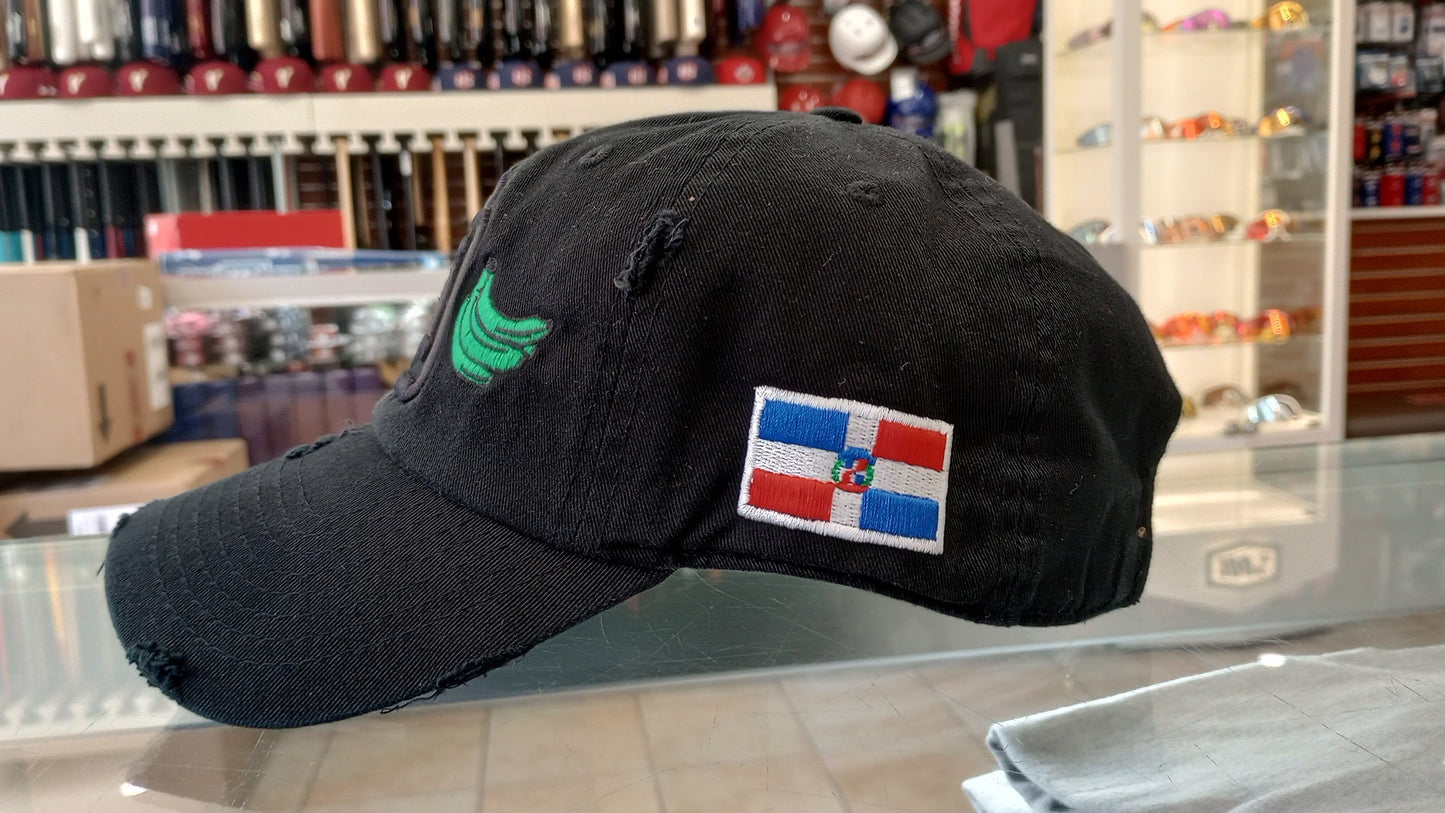 Vintage Black Cap - RD Platano Power Peligro Sports