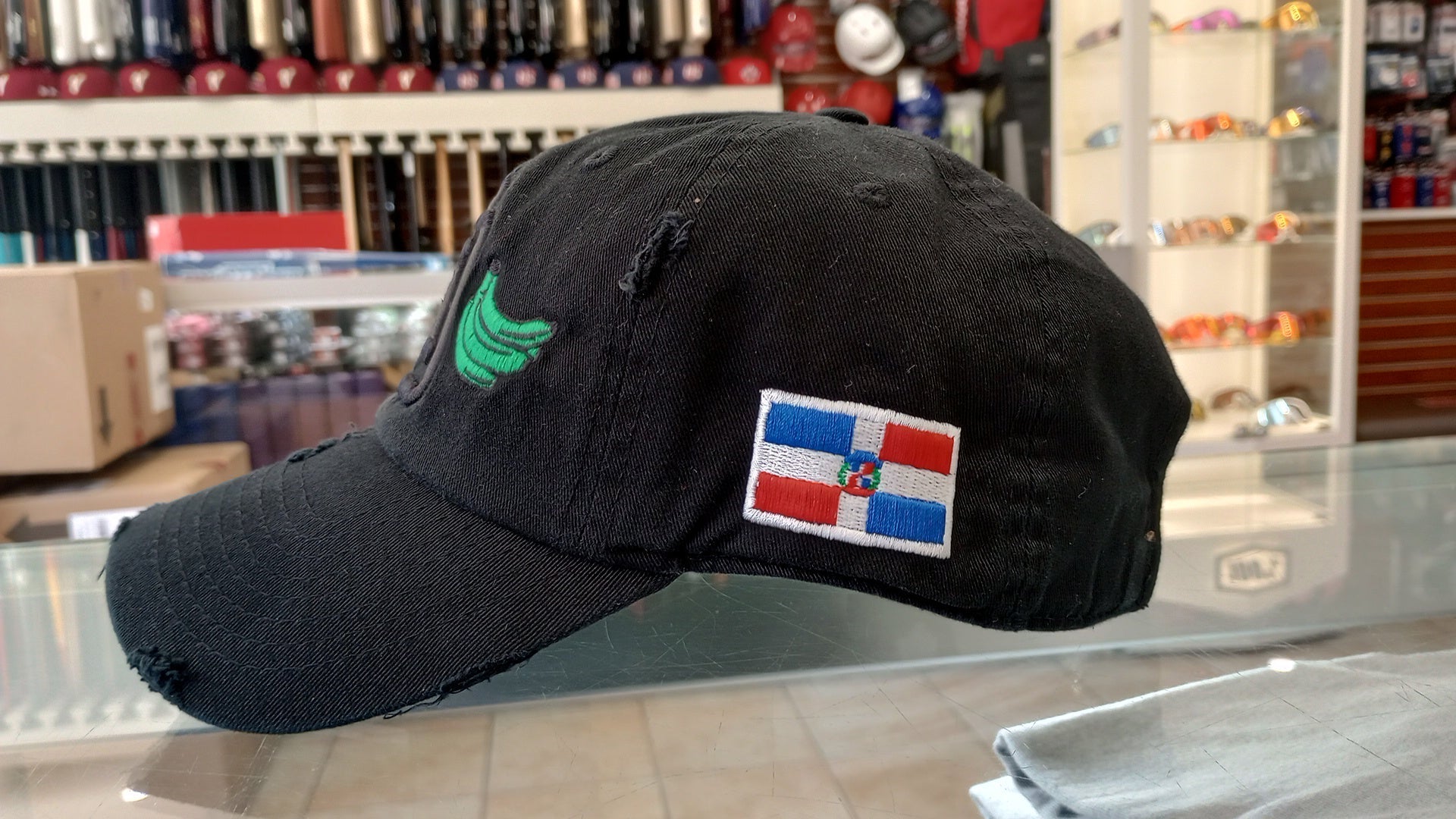 Vintage Black Cap - RD Platano Power Peligro Sports