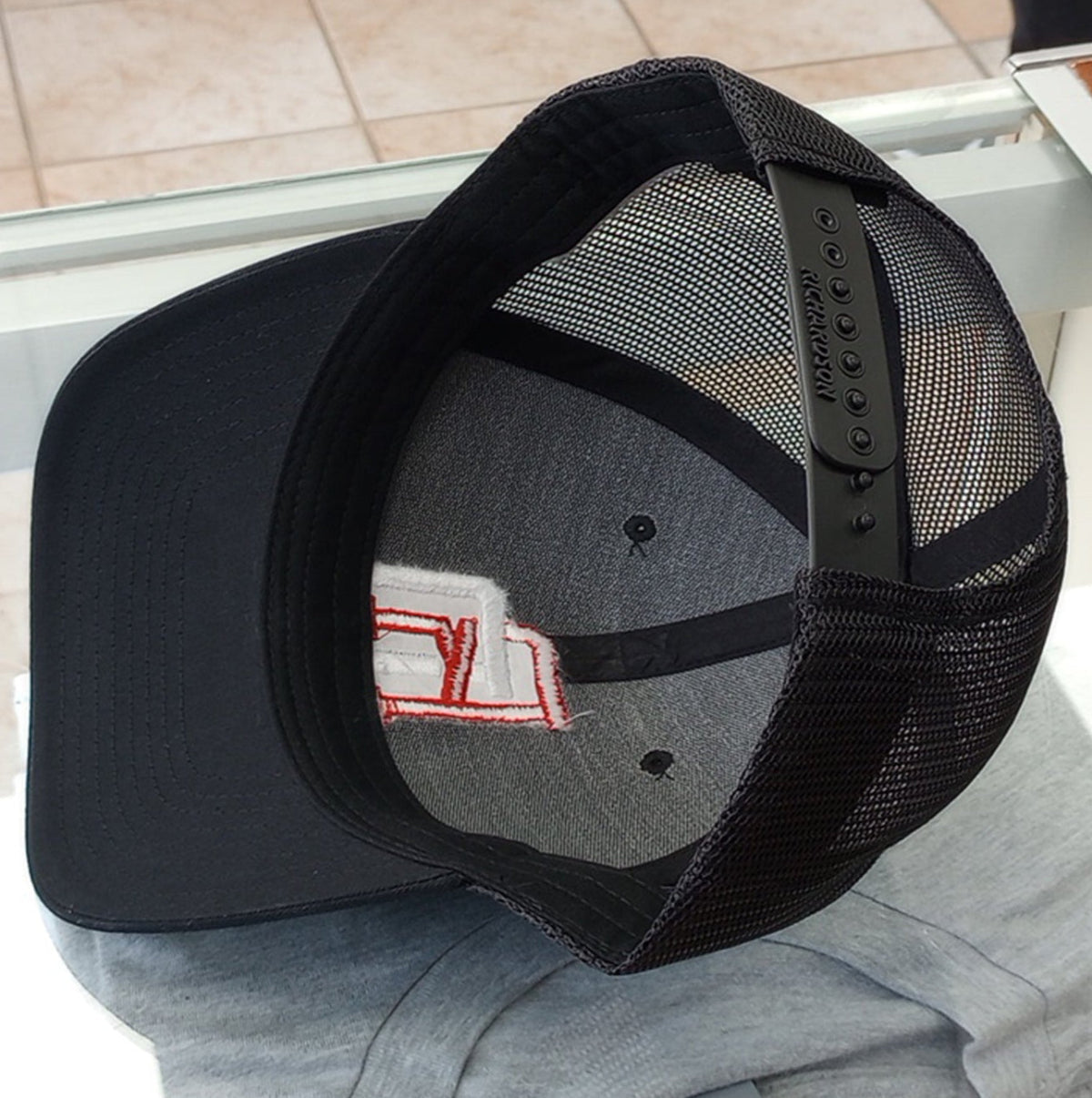 Dominican Republic SnapBack Mesh Royal Red Cap RD Peligro Sports