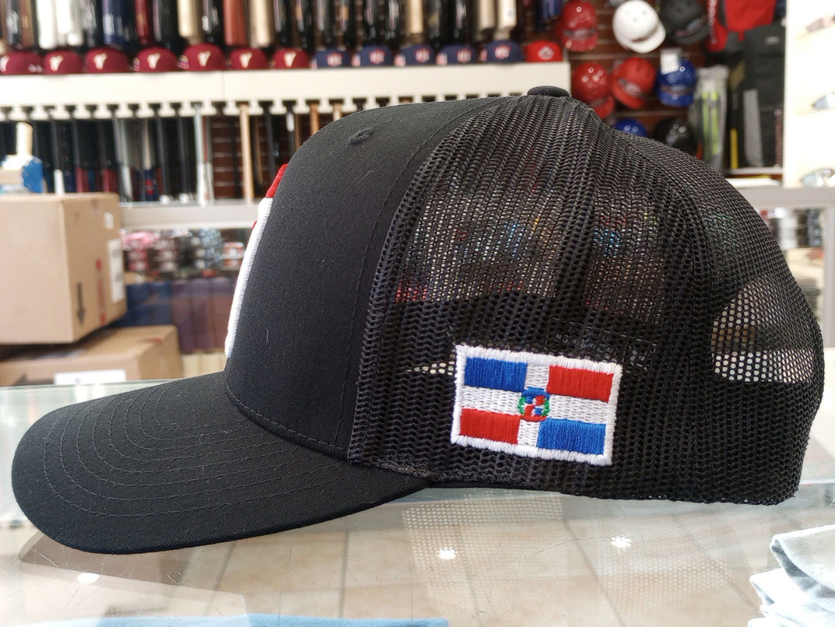 Dominican Republic SnapBack Mesh Royal Red Cap RD Peligro Sports