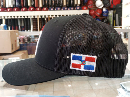 Dominican Republic SnapBack Mesh Royal Red Cap RD Peligro Sports