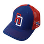 Dominican Republic SnapBack Mesh Royal Red Cap RD Peligro Sports