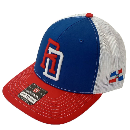 Dominican Republic SnapBack Mesh Royal Red Cap RD Peligro Sports