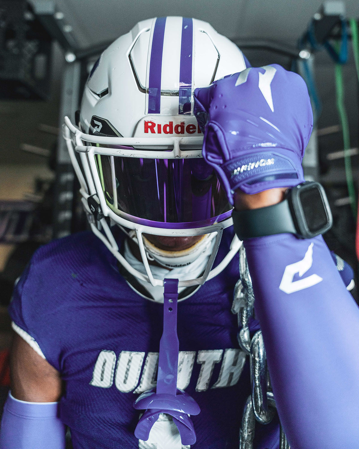 Phenom Elite VPS5 Youth Football Gloves - Team Colors Phenom Elite Brand