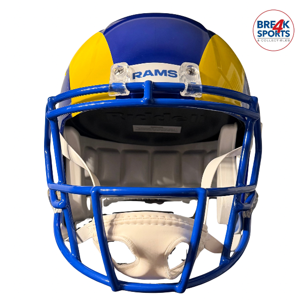 Los Angeles Rams Full Size Speed Replica Football Helmet - NFL Break4Sports & Collectibles, LLC