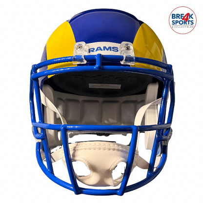 Los Angeles Rams Full Size Speed Replica Football Helmet - NFL Break4Sports & Collectibles, LLC