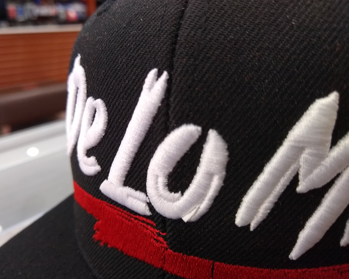 Embroidered  Logo De lo mio SnapBack Hats (Diferent colors) Peligro Sports