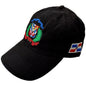 Escudo Republica Dominicana - Dominican Shield Black Full Color Dad Hat Peligro Sports