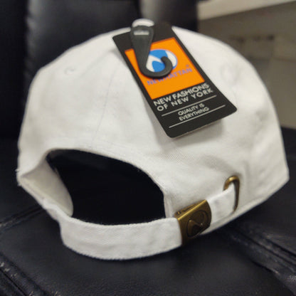 Escudo Republica Dominicana - Dominican Shield White / Full Color Dad Hat Peligro Sports