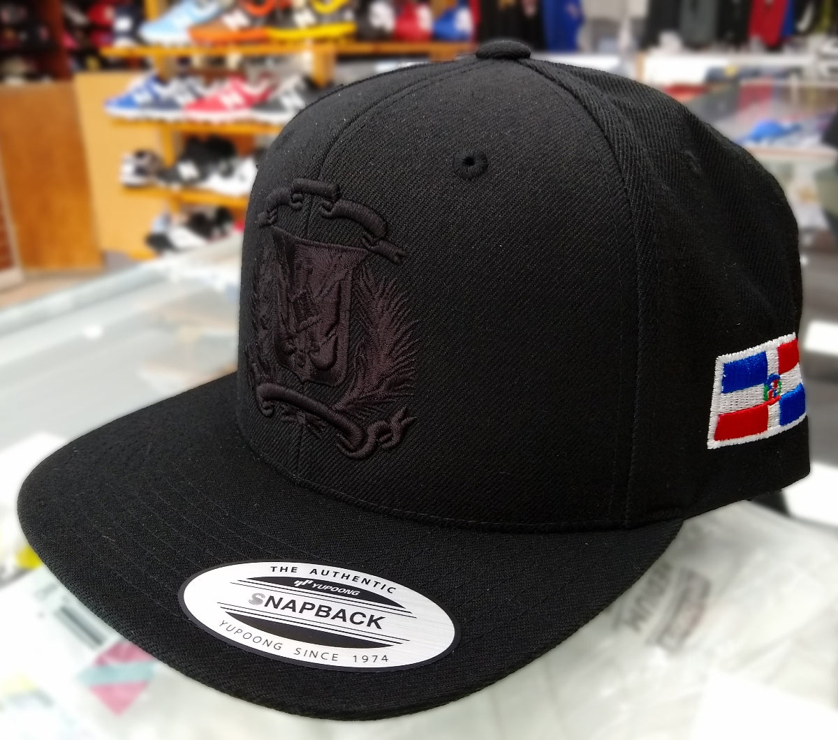 Escudo Republica Dominicana - Dominican Snapback Hat Peligro Sports
