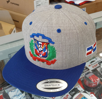 Escudo Republica Dominicana - Dominican Snapback Hat Peligro Sports